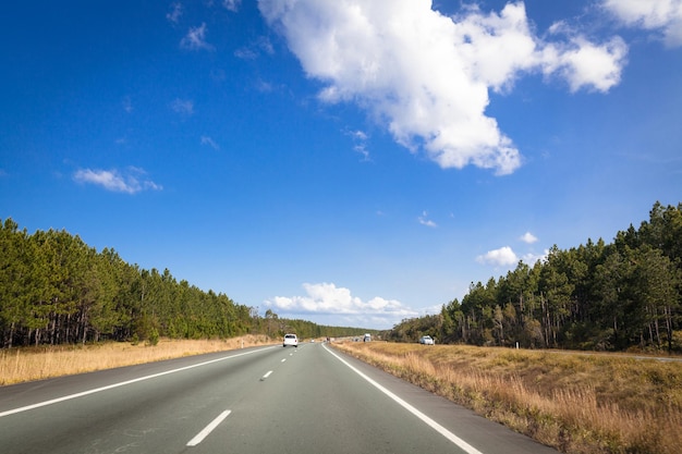 Drukke snelweg in Australië