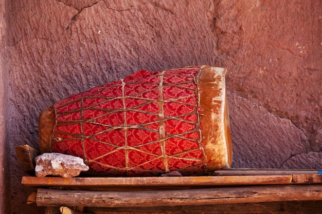 Foto drum in lalibela, ethiopië