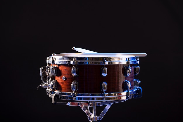 Photo drum kit in studio still life