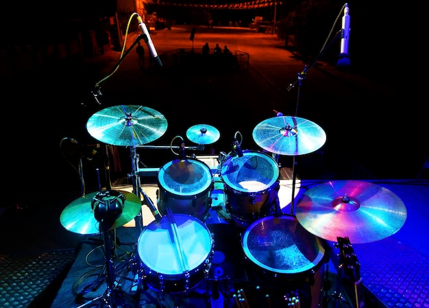 Drum on stage