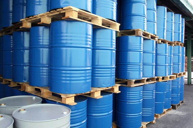 Drums for chemical liquids