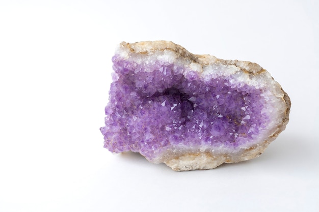 Druse of purple amethyst 