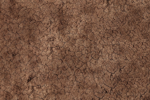 Dry cracked soil during drought background