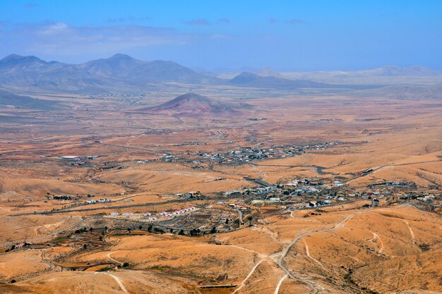 Dry Desert Landscape