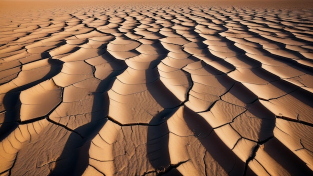 Foto canvas di terra secca