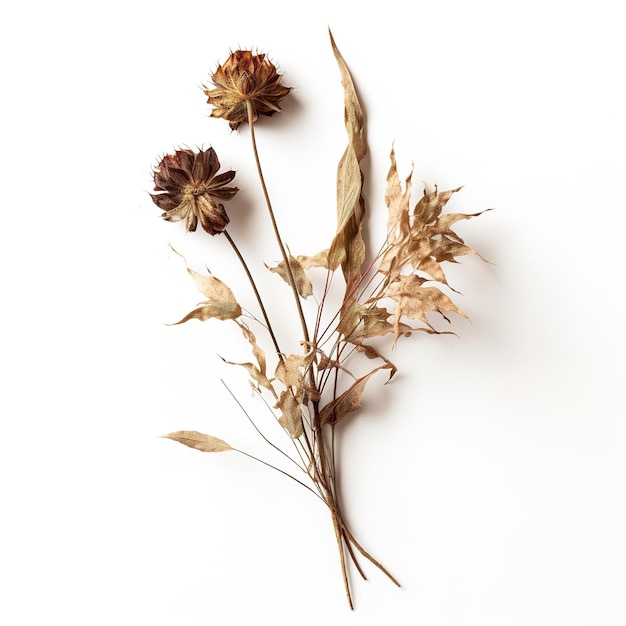 Dry Flowers background