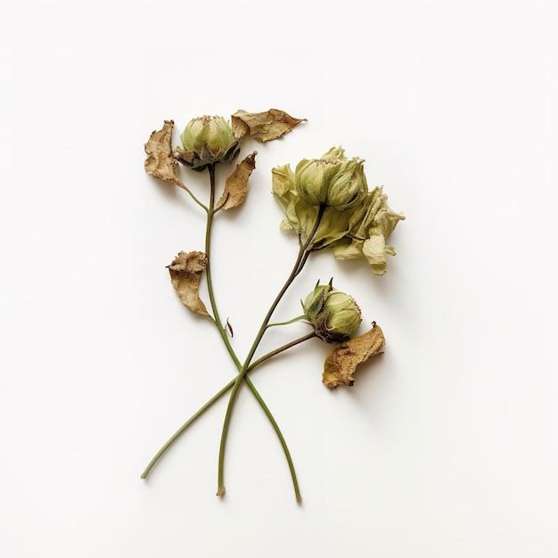 Dry Flowers background