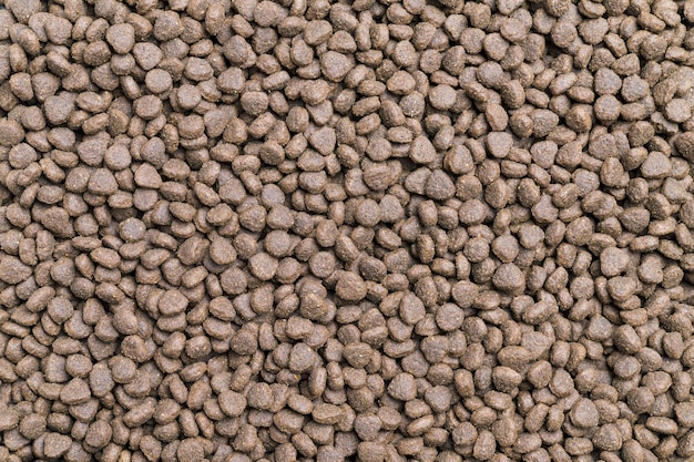 Dry food for dog and cat background