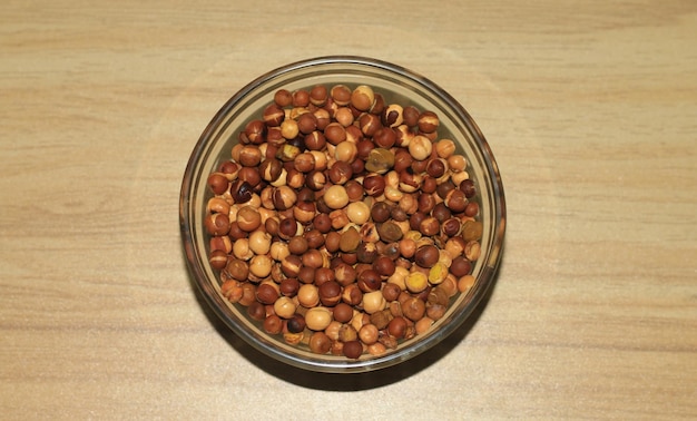 Dry fruits badam boot mix Almond Plant food with salt mixed. Delicious, popular and vitamin.