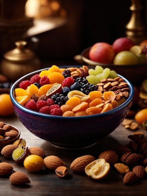 dry fruits bowl