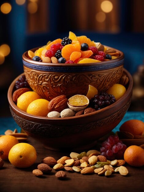 dry fruits bowl