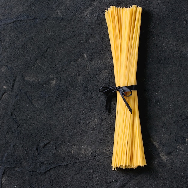 Dry pasta spaghetti