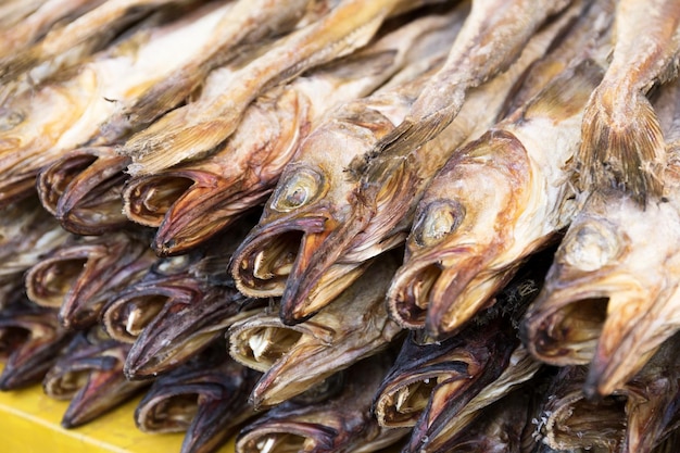 Dry salty fish