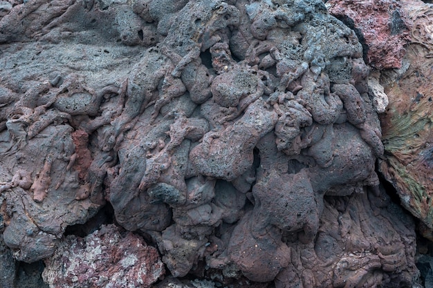 Dry volcanic lava background