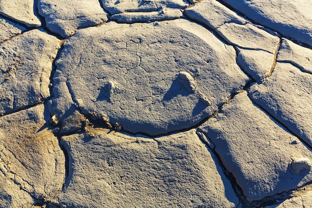 Terre aride nel deserto