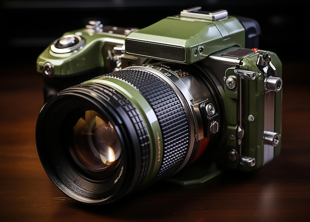 DSLR-камера с объективом