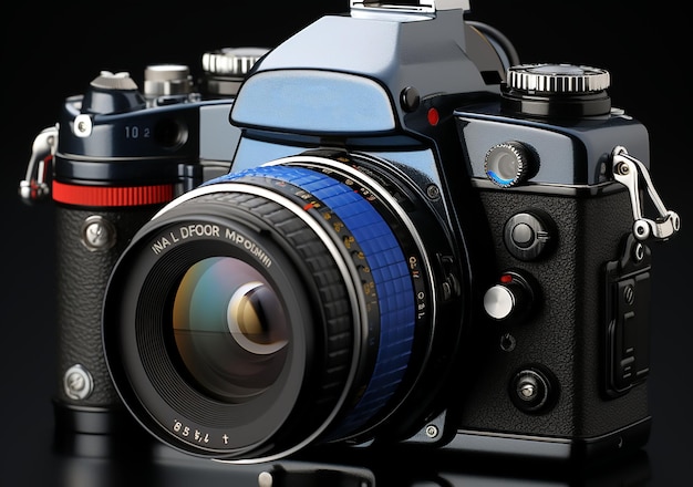 DSLR Camera with lens