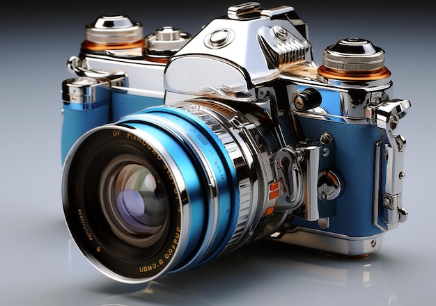 DSLR Camera with lens