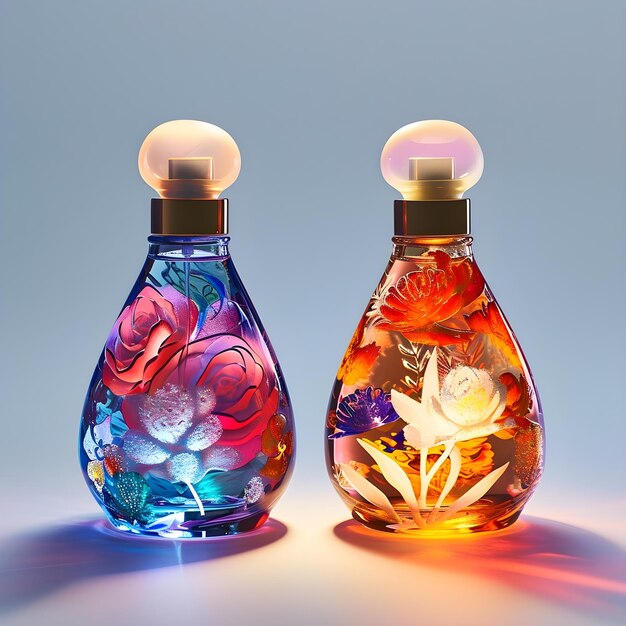 Элегантность двойной сущности изменяет настроение с помощью обратимого парфюма