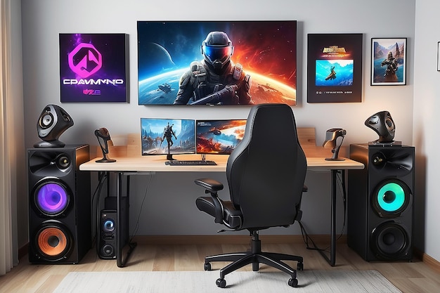 DualPurpose Gaming and Streaming Setup Showcase