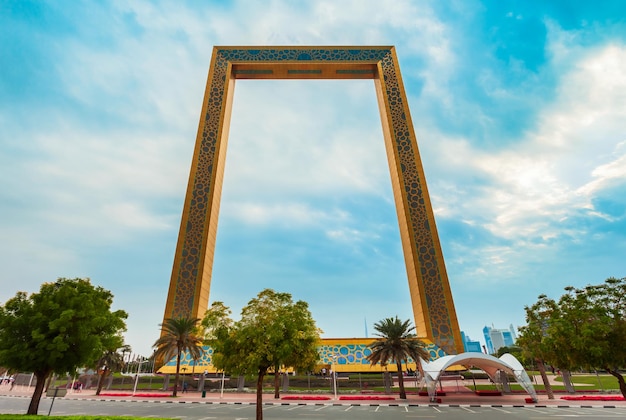 Фото Дубайская рамка в zabeel park dubai