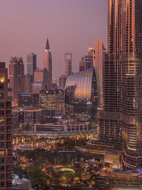 Dubai golden towers