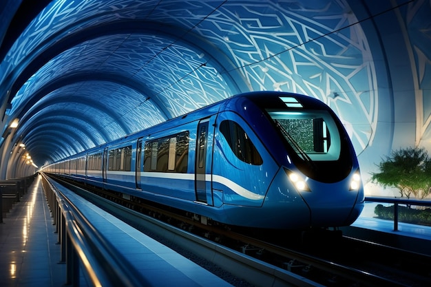 ドバイの地下鉄鉄道、アラブ首長国連邦