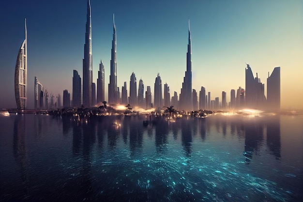 Dubai united arab emirates the city of the future with the most amazing architecture in the world