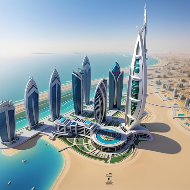 Dubais Pinnacle of Luxury A Glimpse from the Top Explore Opulent Properties in the Heart of the