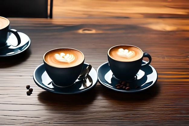 Dubbele Espresso koffie met fluitje van een cent