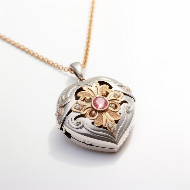 Duchess Inspired Heart Locket Jewelry Exquisite Hasselblad H6d400c Style