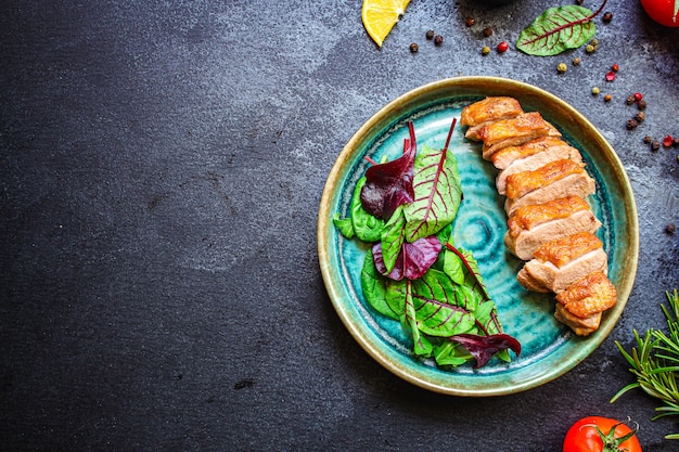 Duck breast fillet salad