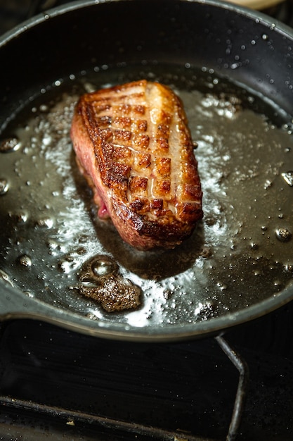 duck breast meat and garnish poultrysecond course side dish fresh ready to eat meal snack