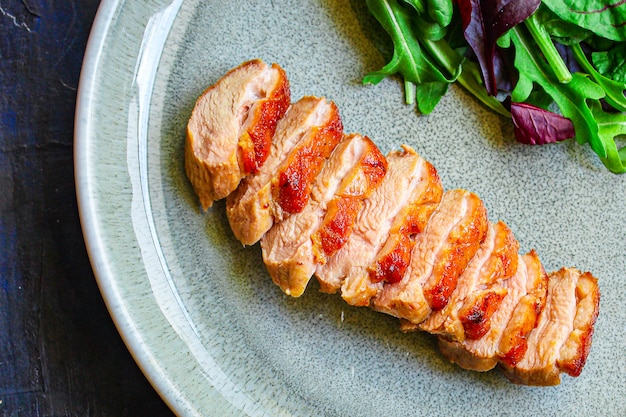 Duck breast salad