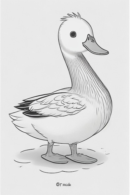 duck design logo illustration