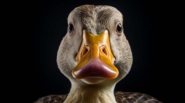 Photo duck isolated