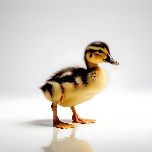 a duck that is brown and yellow