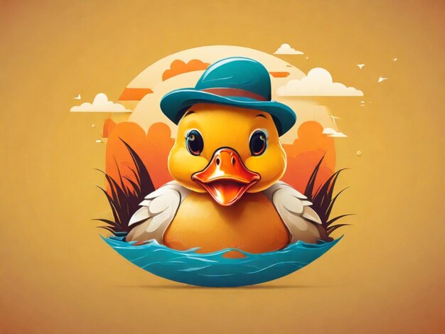 Photo duck vector