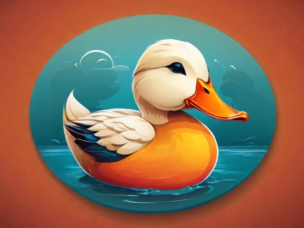 Photo duck vector