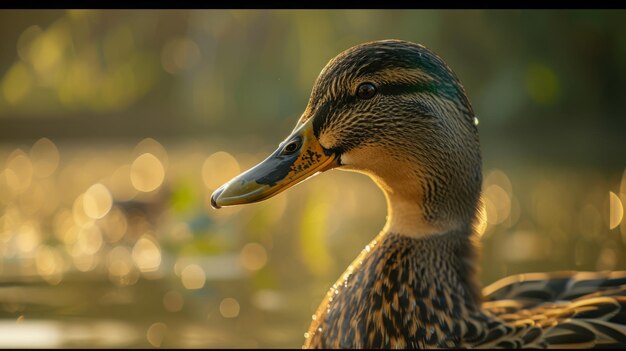 Photo a duck