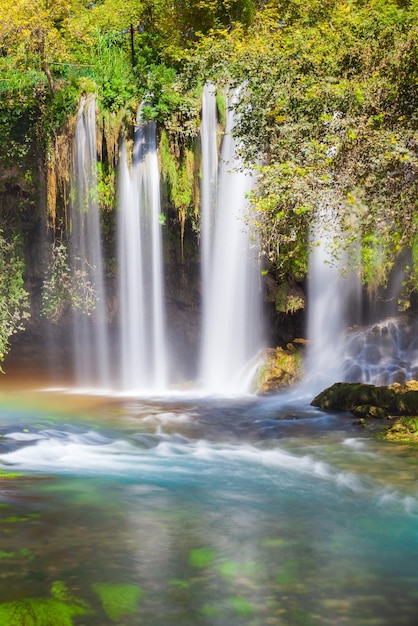 Duden waterfall park in Antalya