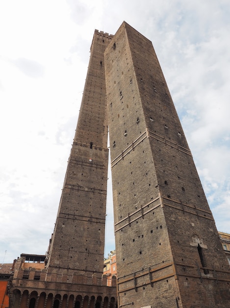 Due torri (Twee torens) in Bologna