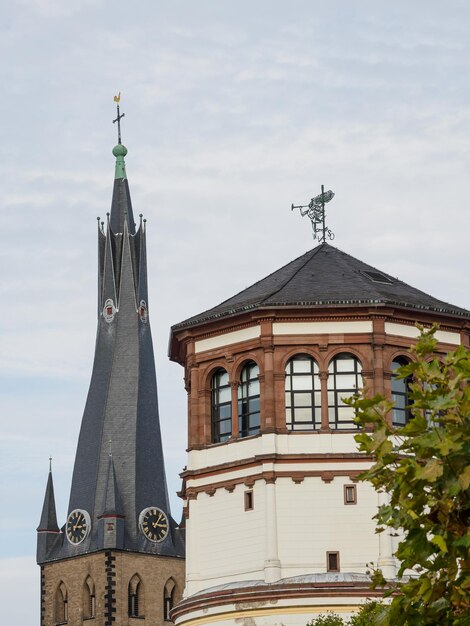 Photo duesseldorf city in germany