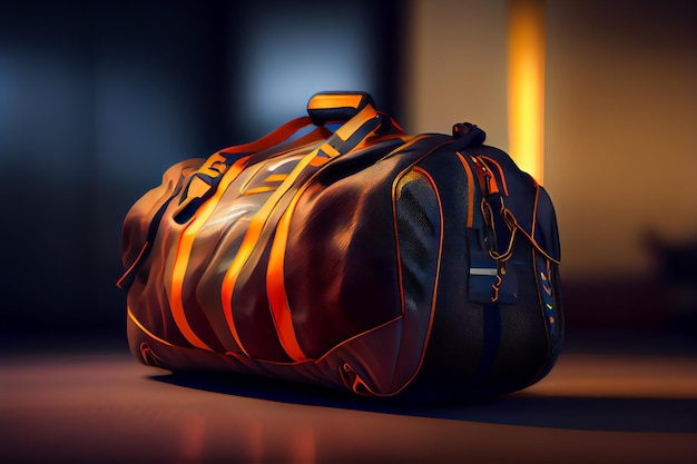 Duffel Bag Luggage Handbag Generative AIxA