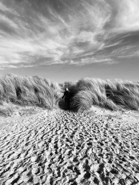 Foto duin op het strand