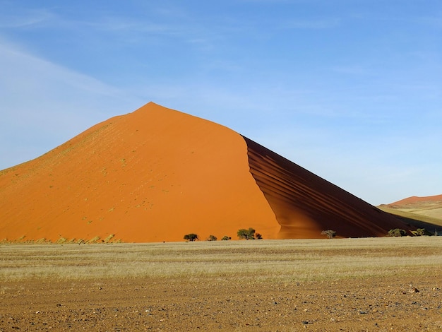 Duinen in Namib woestijn Sossusvlei Namibië