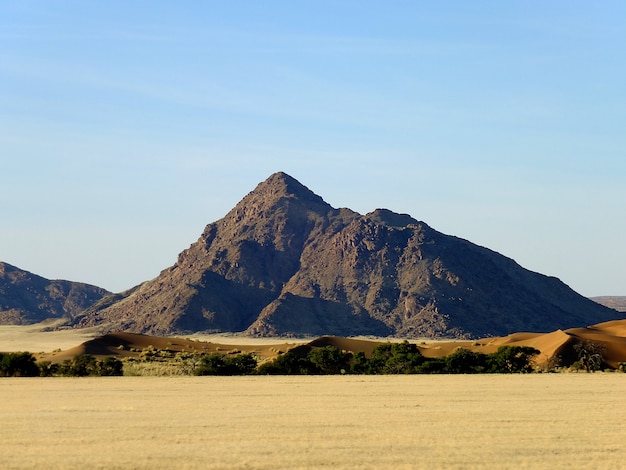 Duinen in Namib-woestijn, Sossusvlei, Namibië