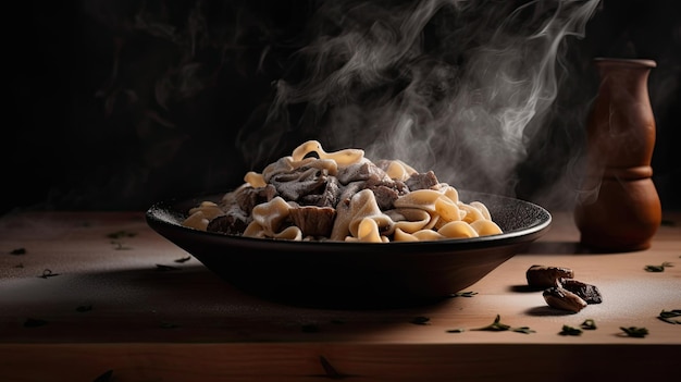 Duitse Beef stroganoff generatieve ai