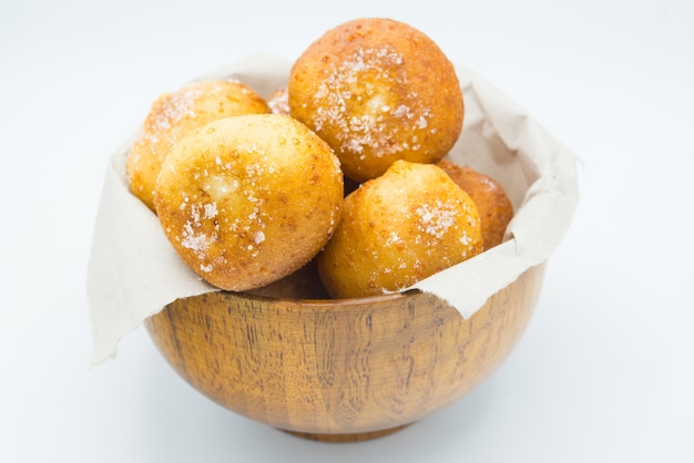 Duitse donuts, krapfen of berliner geïsoleerd