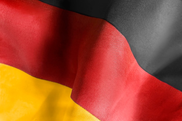 Duitsland vlag close-up